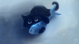 1. Черный кот с рыбкой.jpg